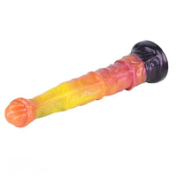 10.82in 13.85in 17.4in Dual Layer Silicone Horse Animal Huge Dildo Sex Toy