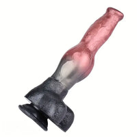 10.82in Liquid Silicone Soft Dog Knot Monster Female Male Animal Dildo