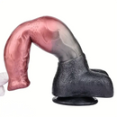 10.82in Liquid Silicone Soft Dog Knot Monster Female Male Animal Dildo