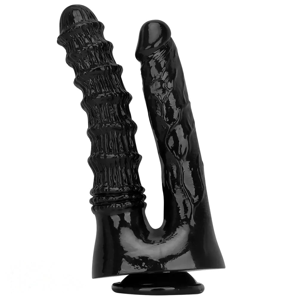 10.82in Oversized Double-headed Dildo For Lesbian Couple Gay Sex Toy