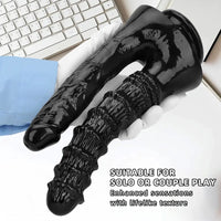 10.82in Oversized Double-headed Dildo For Lesbian Couple Gay Sex Toy