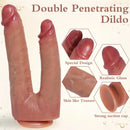 10.83in Dual Sided Silicone Big Dildo For Female Masturbation Cock