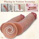 10.83in Dual Sided Silicone Big Dildo For Female Masturbation Cock