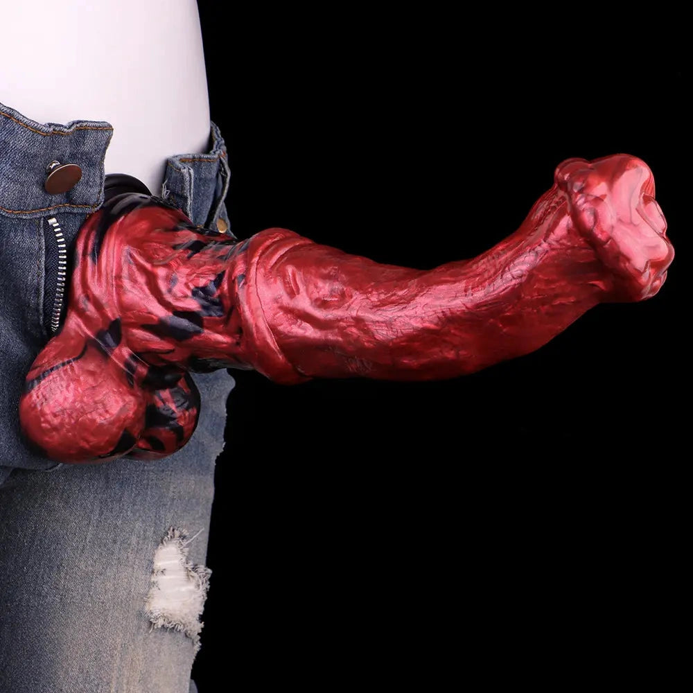 10.83in Horse Cock Dildo Soft Silicone Male Masturbator Adult Toy