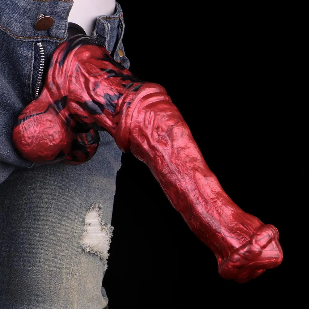 10.83in Horse Cock Dildo Soft Silicone Male Masturbator Adult Toy