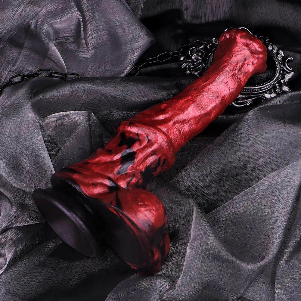 10.83in Horse Cock Dildo Soft Silicone Male Masturbator Adult Toy