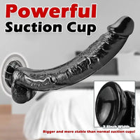 10.83in Huge Big G Spot Cock Real Dildo With Powerful Suction Cup