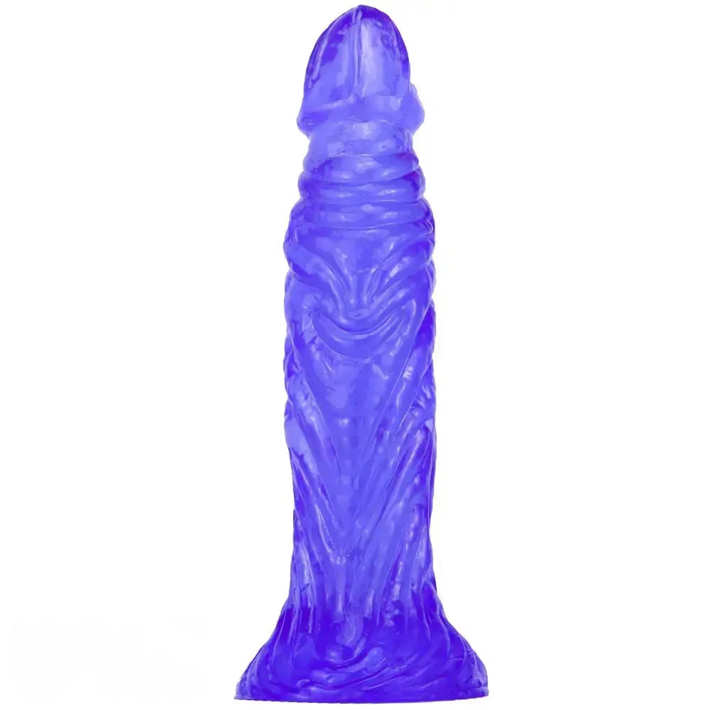 10.83in PVC Realistic Textured Bumpy Dildo For Women Men Gay Hand Free Play
