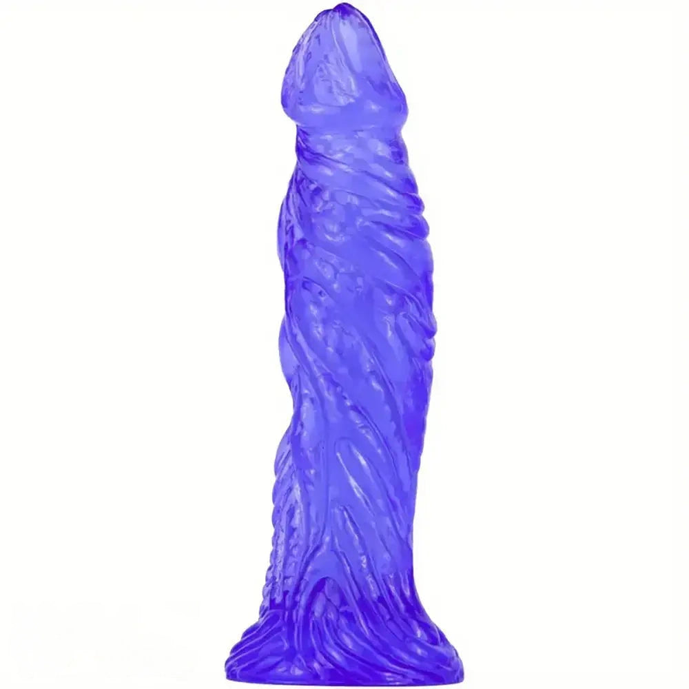 10.83in PVC Realistic Textured Bumpy Dildo For Women Men Gay Hand Free Play