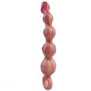10.8in Big Vibrating Silicone Soft Pulling Beads Real Odd Dildo With 3 Motors