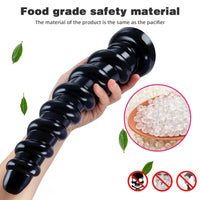 10.8in Graduated Beads PVC Women Men Large Anal Dildo Butt Plug