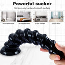 10.8in Graduated Beads PVC Women Men Large Anal Dildo Butt Plug