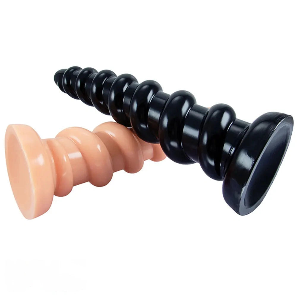 10.8in Graduated Beads PVC Women Men Large Anal Dildo Butt Plug