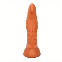 10.8in Rooster Shape Fantasy Large Silicone Soft Dildo For Anus Stimulation