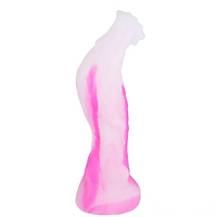 10.8in Rooster Shape Fantasy Large Silicone Soft Dildo For Anus Stimulation