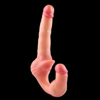 10.8in Strapless Silicone Large Soft Double Sided Strapon Dildo For Women