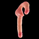 10.8in Strapless Silicone Large Soft Double Sided Strapon Dildo For Women