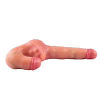 10.8in Strapless Silicone Large Soft Double Sided Strapon Dildo For Women