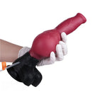 10.98in Dog Knot Ejaculating Inflatable Soft Silicone Dildo For Women