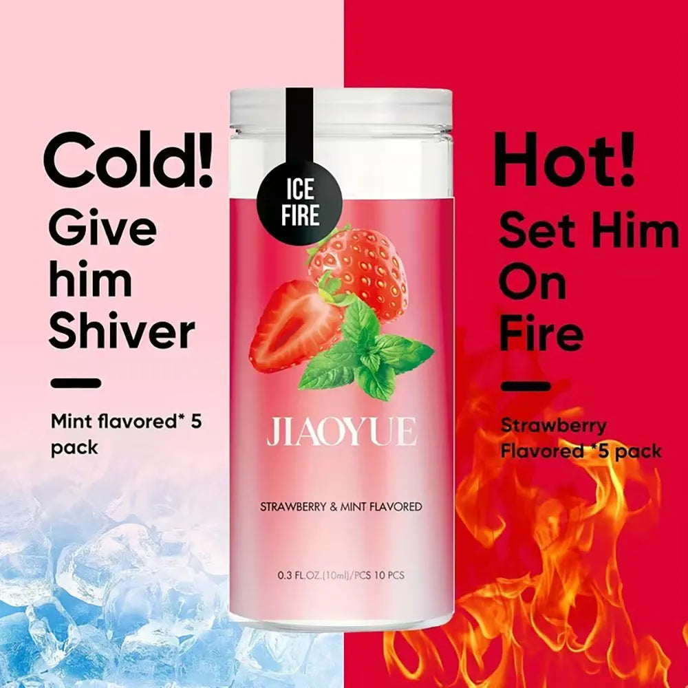 100ml Fruits Flavored Pleasure Gel Strawberry & Mint Lube For Oral Sex