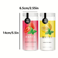 100ml Fruits Flavored Pleasure Gel Strawberry & Mint Lube For Oral Sex