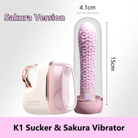 Monster K1 Sex Suction Vibrator With G Spot Vibrator Set