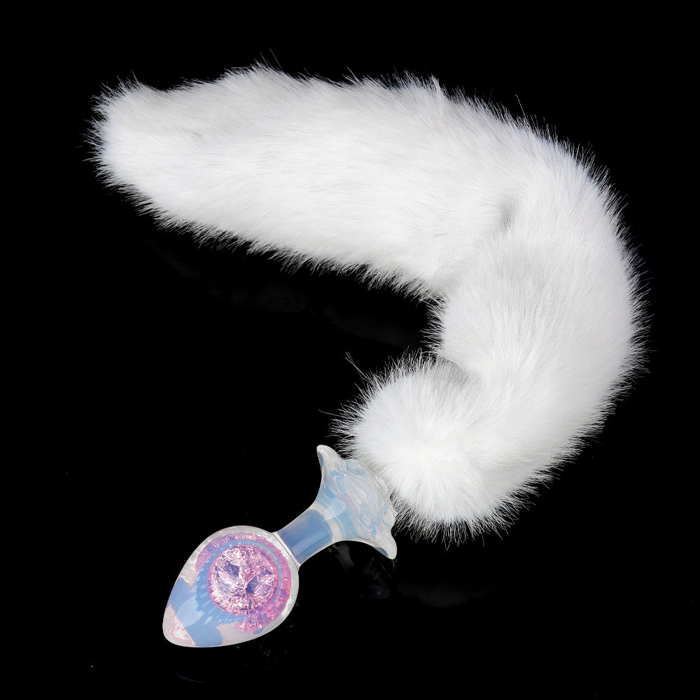 Aurora Crystal Anal Plugs - 6 Styles & Component Options
