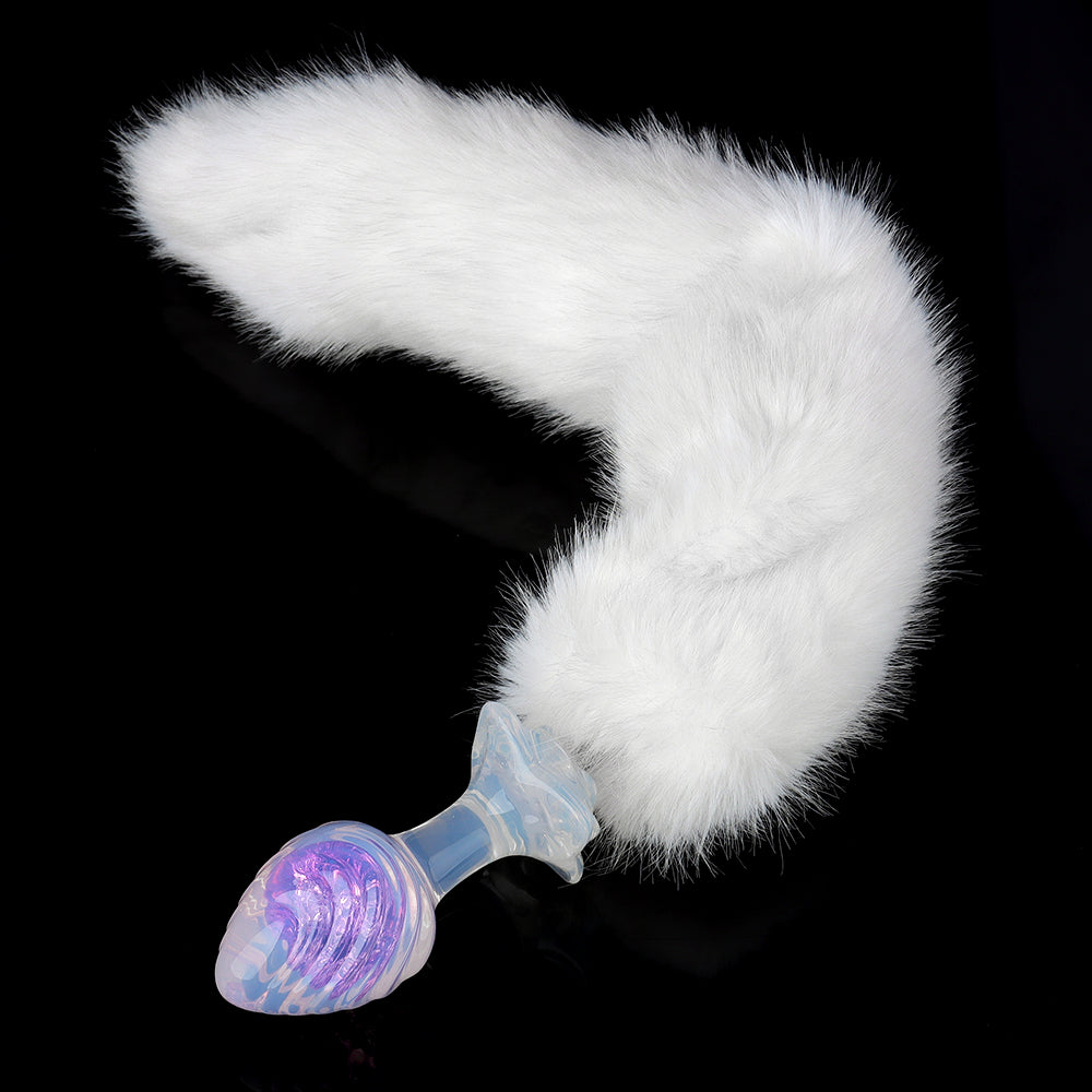 Aurora Crystal Anal Plugs - 6 Styles & Component Options