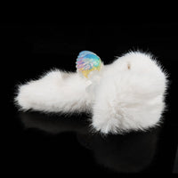 Aurora Ocean Wave Textured Crystal Silicone Anal Plug