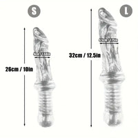 10in 12.5in Big Lifelike knife Dildo With Handle Sex Toy Masturbator