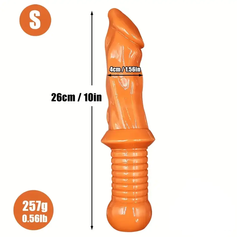 10in 12.5in Big Lifelike knife Dildo With Handle Sex Toy Masturbator