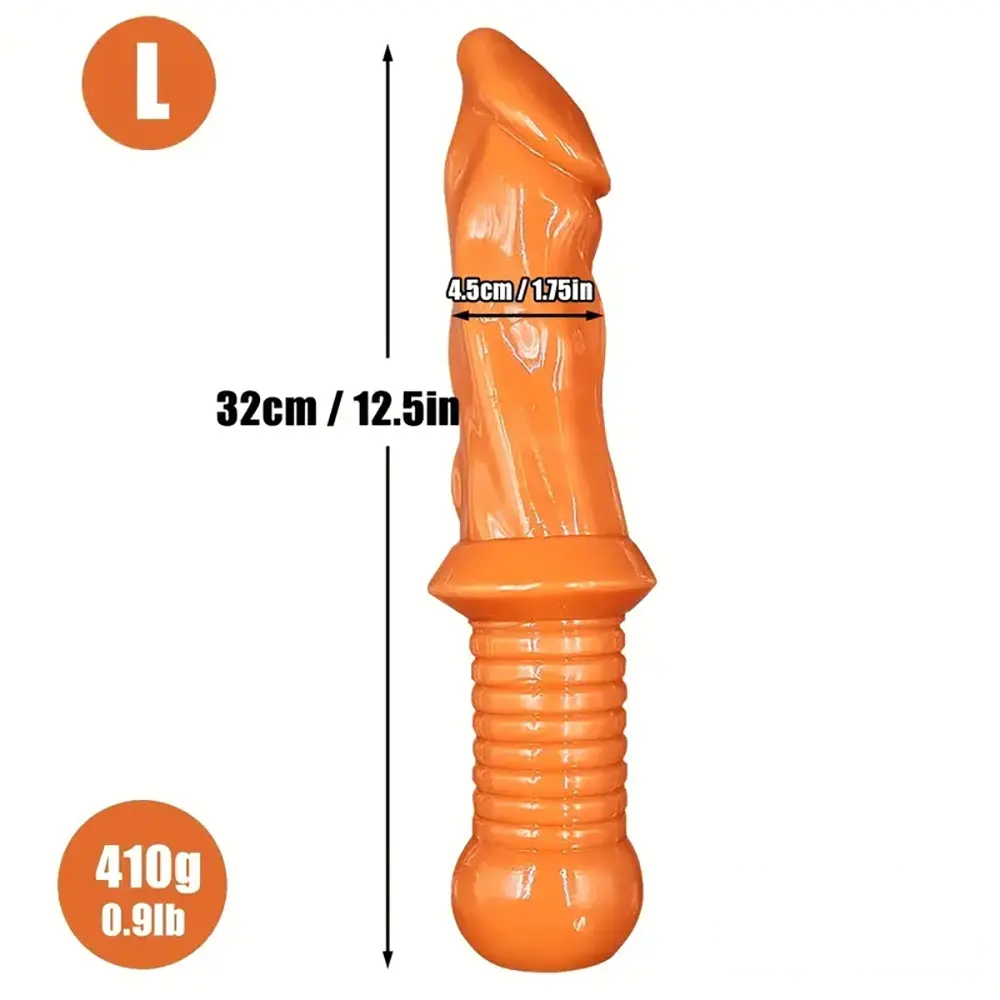 10in 12.5in Big Lifelike knife Dildo With Handle Sex Toy Masturbator