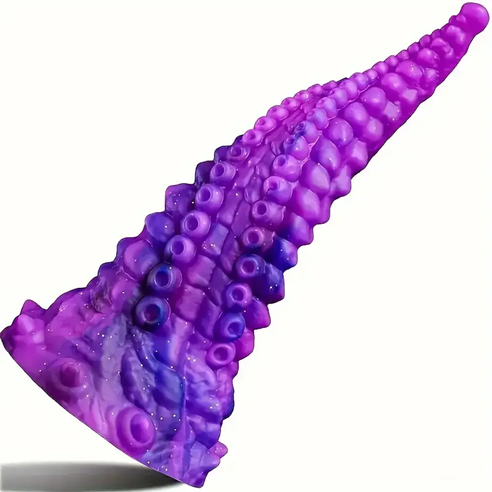 10in Big Octopus Tentacle Silicone Soft Dildo For Anal Prostate