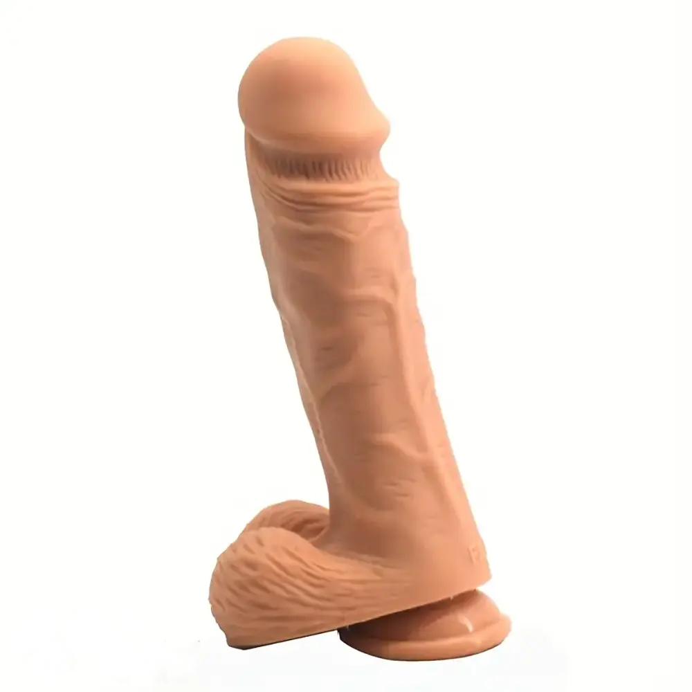 10in Big Silicone Soft Cock Thick Lifelike Skin Feeling Strap on Dildo