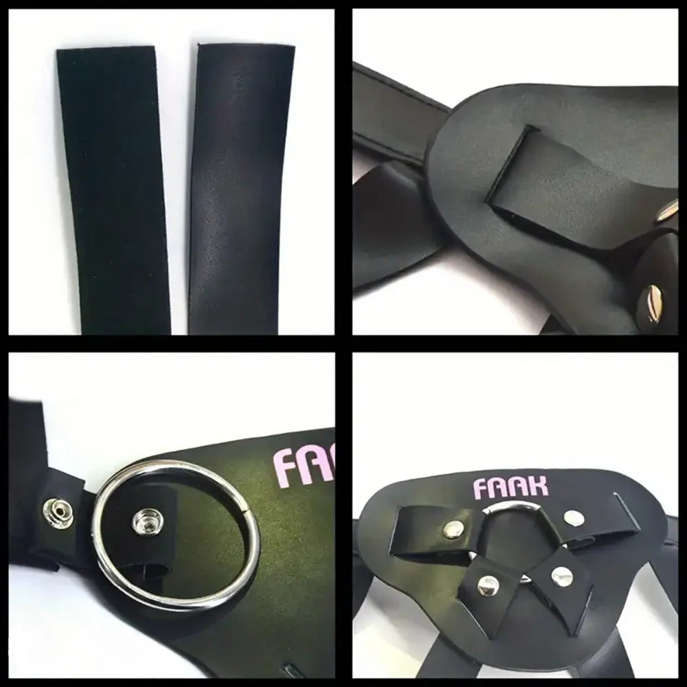 10in Big Silicone Soft Cock Thick Lifelike Skin Feeling Strap on Dildo