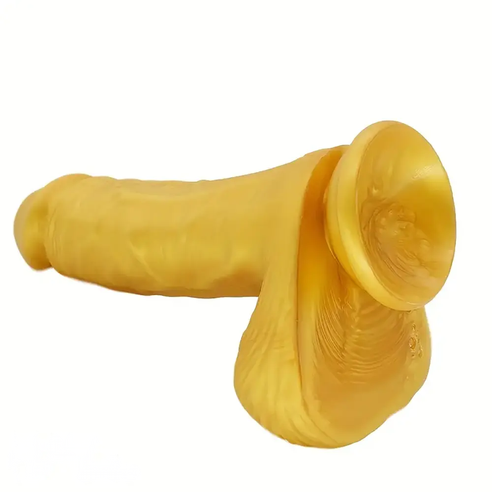 10in Big Silicone Soft Cock Thick Lifelike Skin Feeling Strap on Dildo