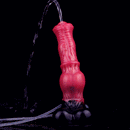 10in Horse Knot Silicone Soft Big Ejaculating Dildo G-Spot Stimulato Massager