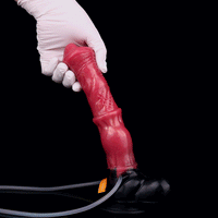 10in Horse Knot Silicone Soft Big Ejaculating Dildo G-Spot Stimulato Massager