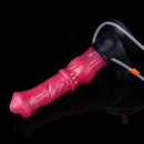 10in Horse Knot Silicone Soft Big Ejaculating Dildo G-Spot Stimulato Massager