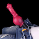 10in Horse Knot Silicone Soft Big Ejaculating Dildo G-Spot Stimulato Massager