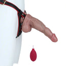 10in Real Soft Silicone Strap on Big Ejaculating Dildo Couples Sex Game Toy