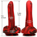 10in Silicone Big Soft Dildo For Women G-Spot Vaginal Stimulation