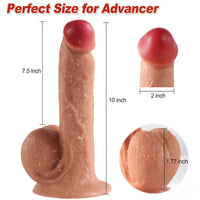 10in Super Long PVC Penis Dildo For Vagina Anus Adult Toy