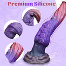 10in Tentacle Odd Silicone Soft Large Dildo Male Penis Masturbator