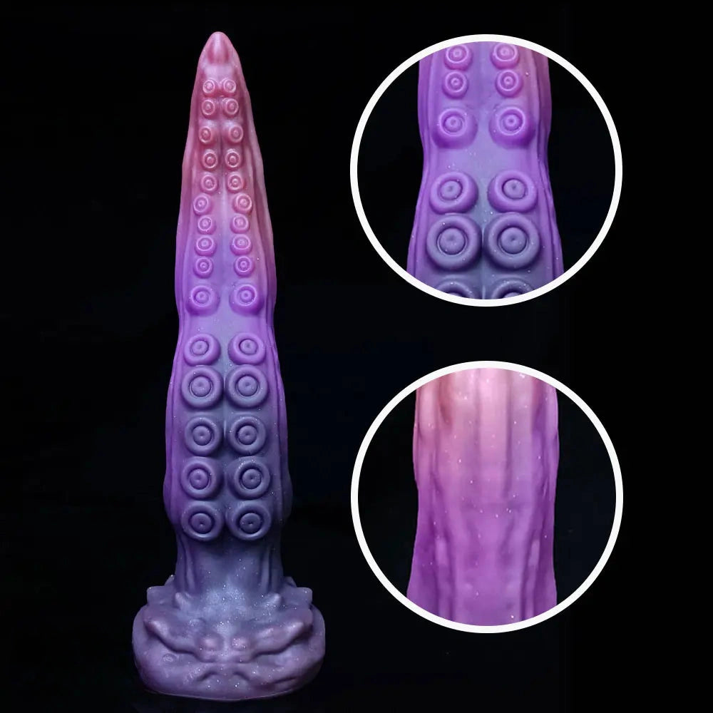 10in Tentacle Odd Silicone Soft Large Dildo Male Penis Masturbator