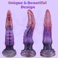 10in Tentacle Odd Silicone Soft Large Dildo Male Penis Masturbator