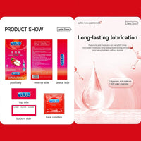 10PCS Ultra Thin Sweet Fruity Moist No Rinse Condom For Men