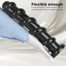 11.02in 13.18in Spiral PVC Big Anal Plug Dildo Adult Sex Toy For Couples