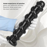 11.02in 13.18in Spiral PVC Big Anal Plug Dildo Adult Sex Toy For Couples