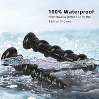 11.02in 13.18in Spiral PVC Big Anal Plug Dildo Adult Sex Toy For Couples